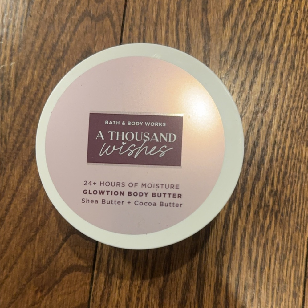 Bath & Body Works A Thousand Wishes Glowtion Body Butter - Pink and White